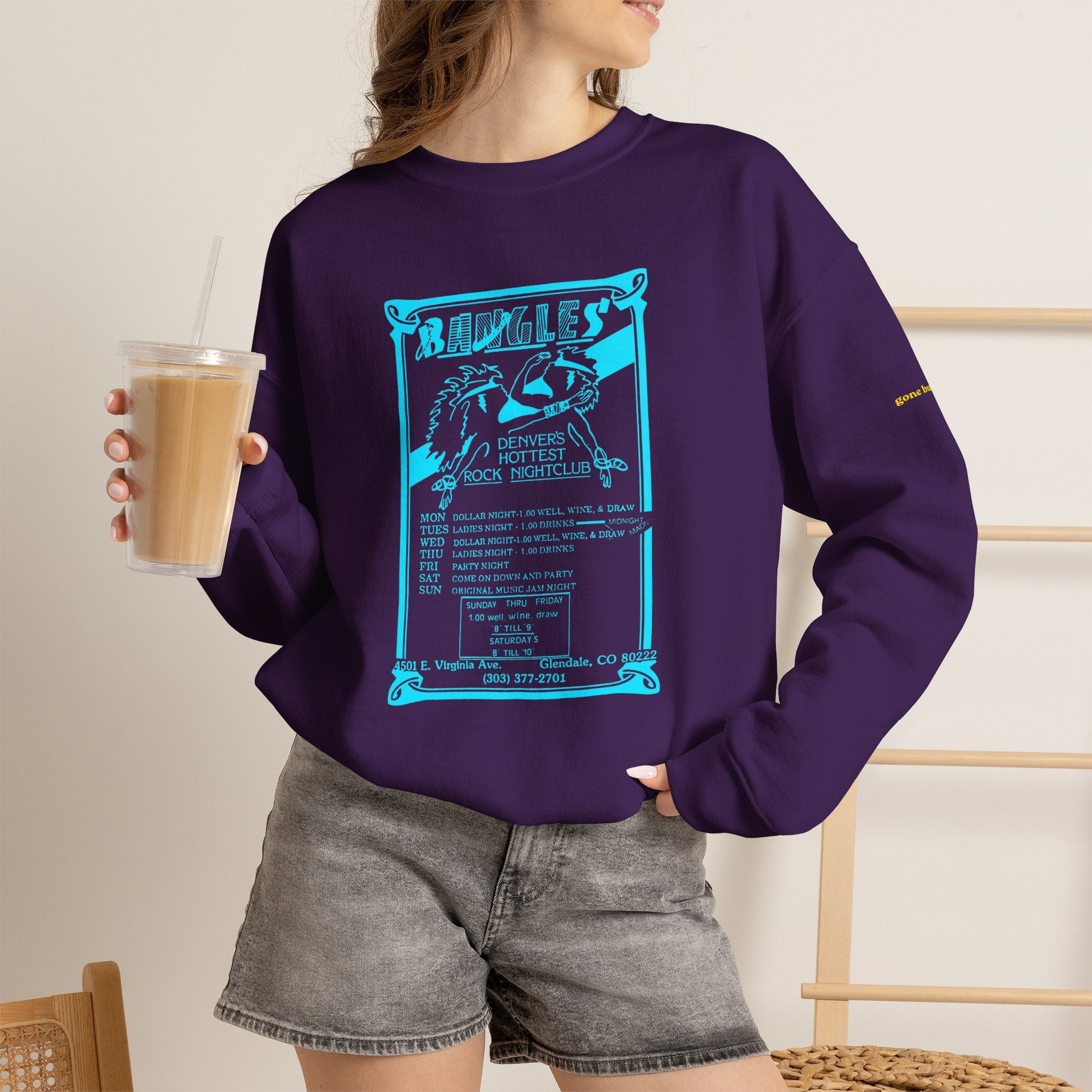 Bangle’s (blue)  | Native303 Sweatshirt