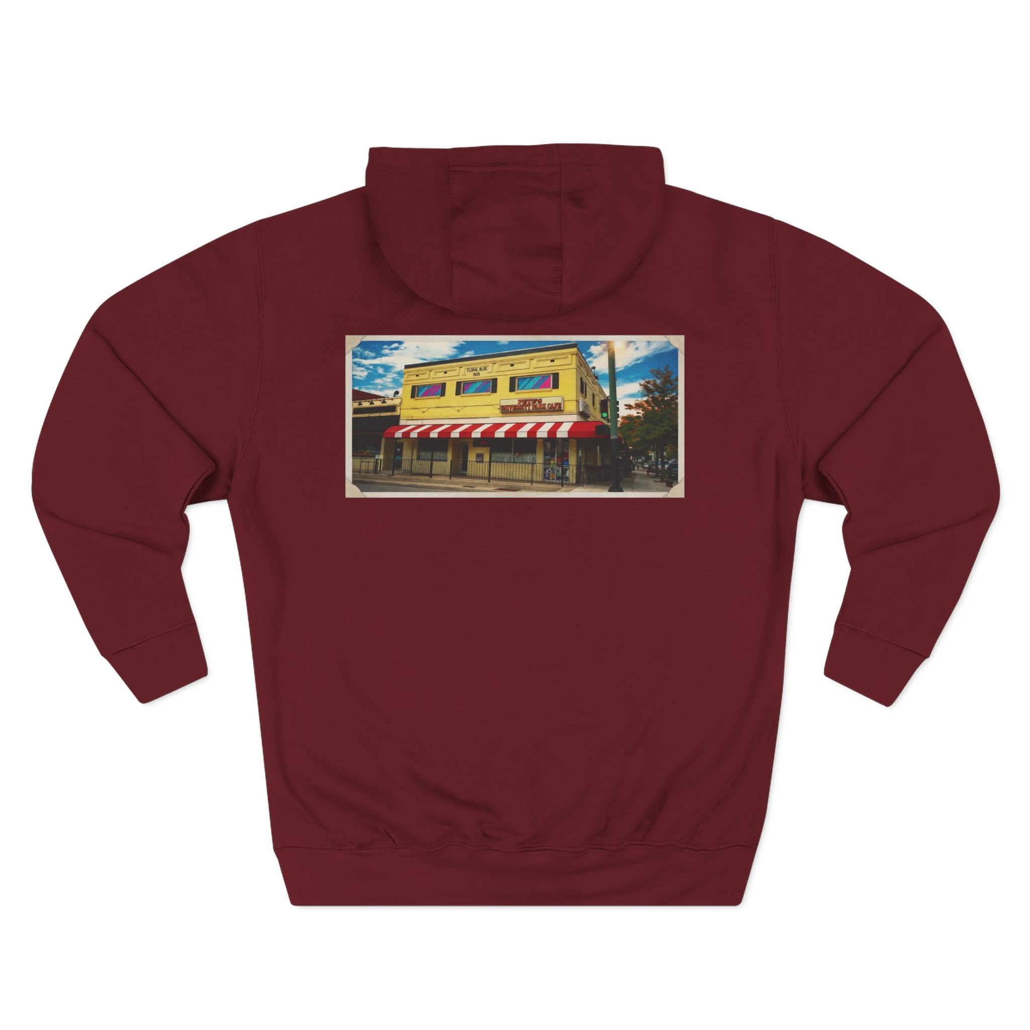 PETE'S UNIVERSITY CAFE Hoodie