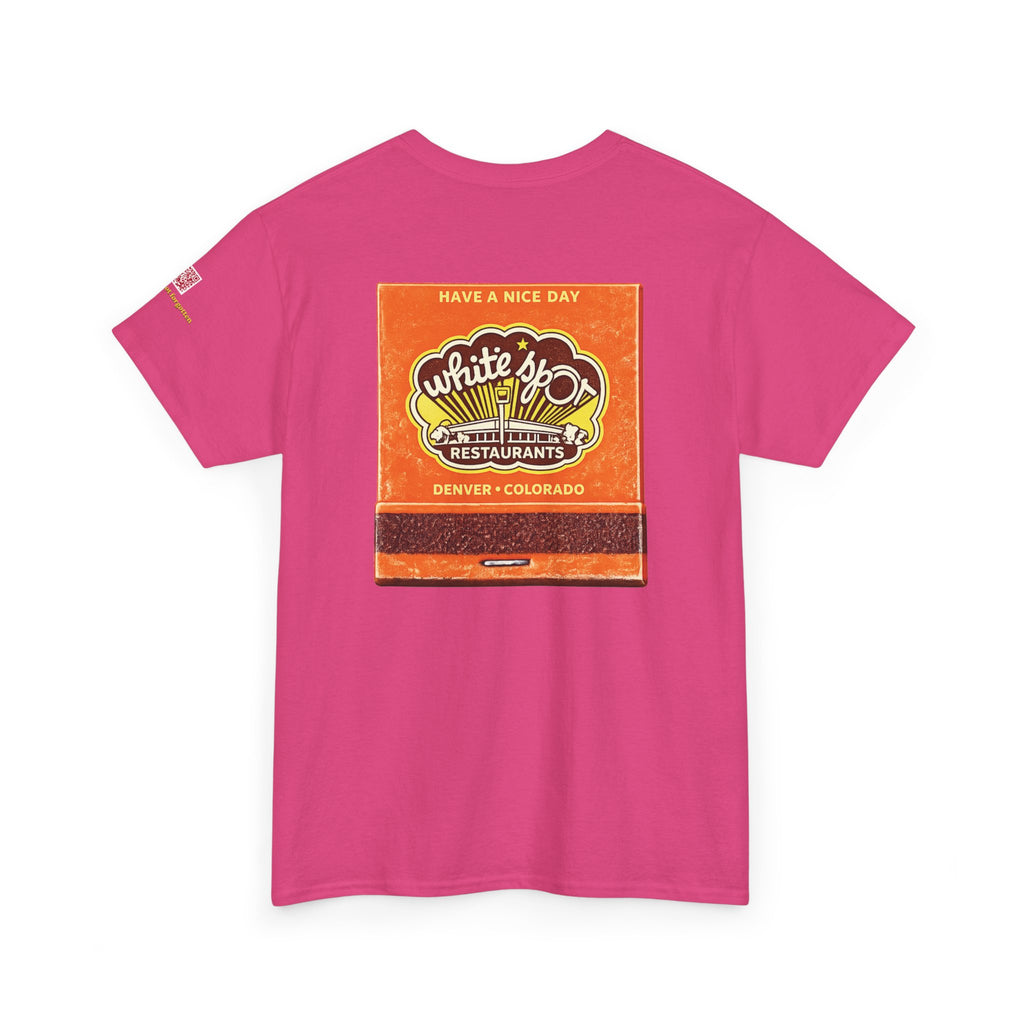 WHITE SPOT matchbook- Wear Colorado's Greatest Hits