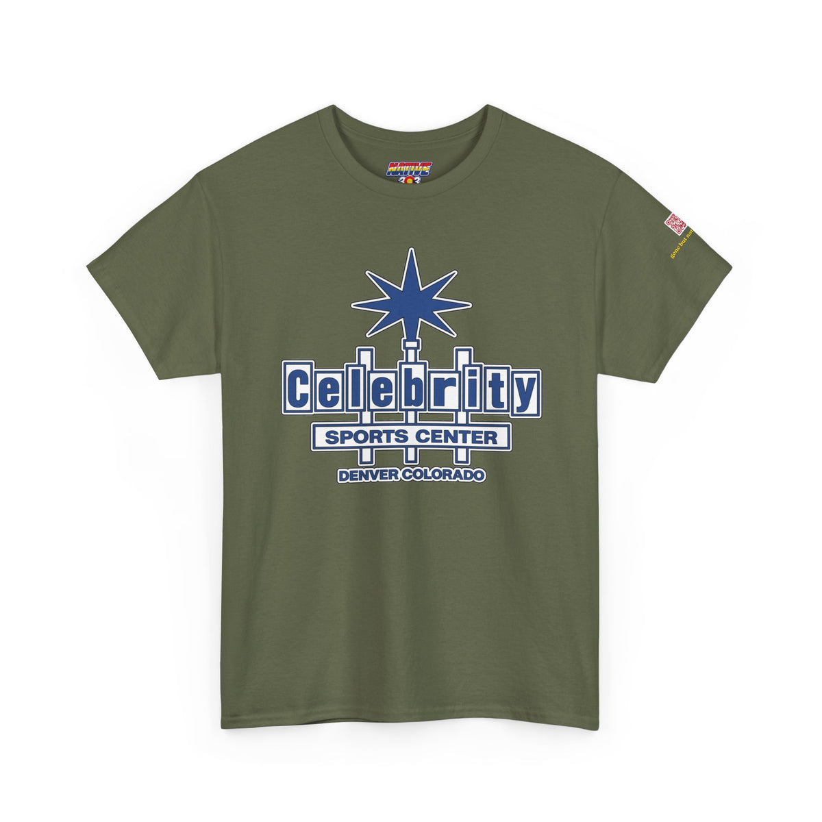 Celebrity Sports Center BLUE - vintage Denver gear