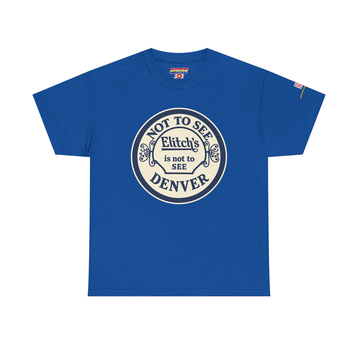Elitch Gardens BLUE - vintage Denver gear