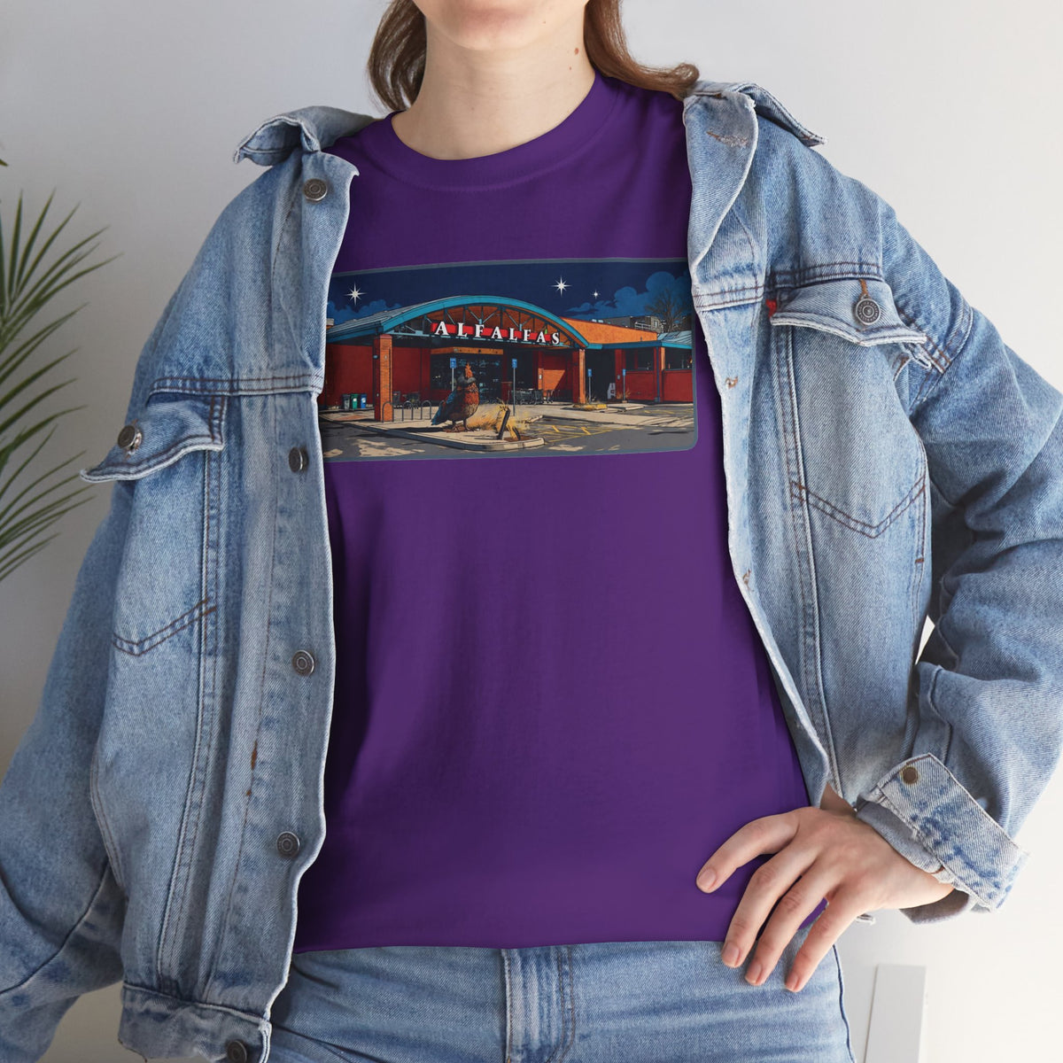 Alfalfa's Grocery Store night scene - vintage Metro Denver gear