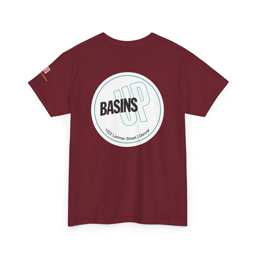 BASIN’S UP coaster - vintage Metro Denver gear