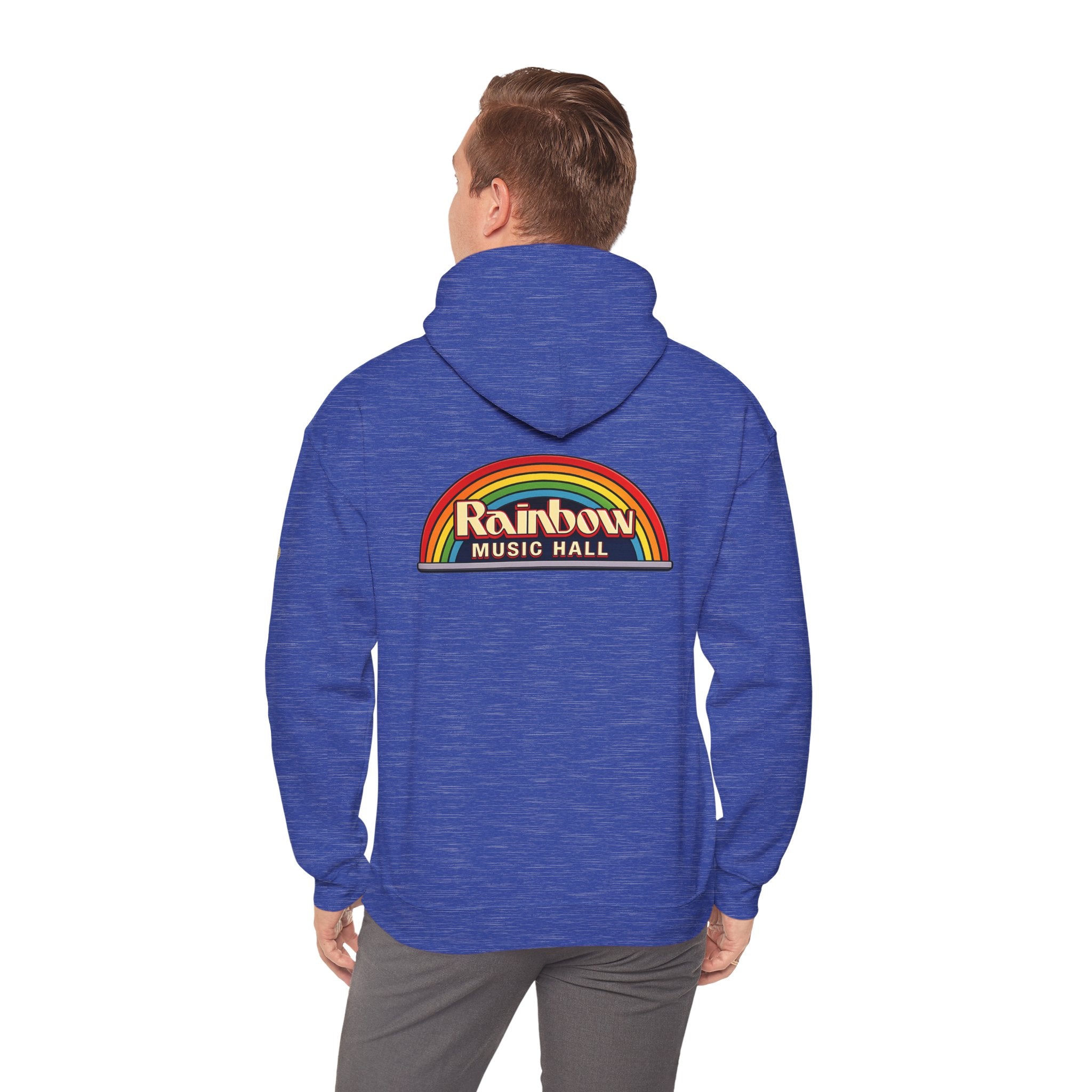 RAINBOW MUSIC HALL | Unisex Heavy Blend™ Hooded Sweatshirt