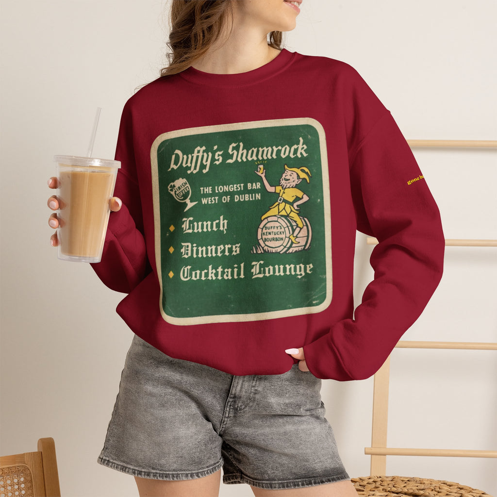 Duffys Shamrock Lounge old skool coaster | Native303 Sweatshirt