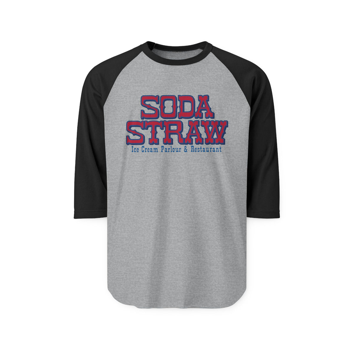 SODA STRAW | Retro Baseball Tee
