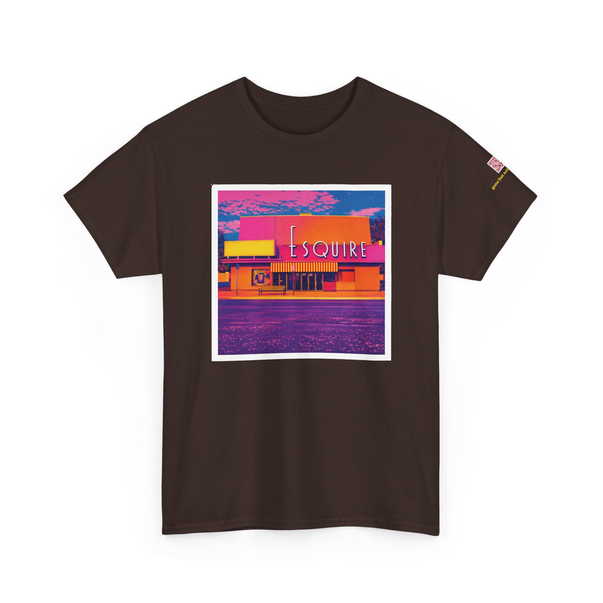 Esquire Theater neon pop art - vintage Denver gear