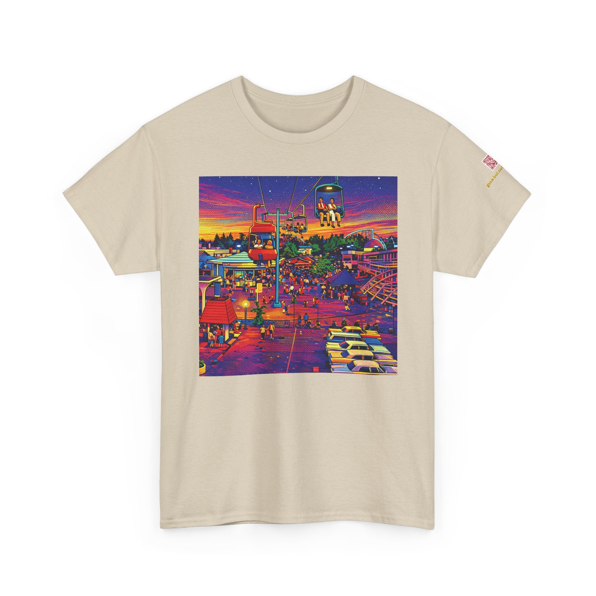 Elitchs neon pop art - vintage Denver gear