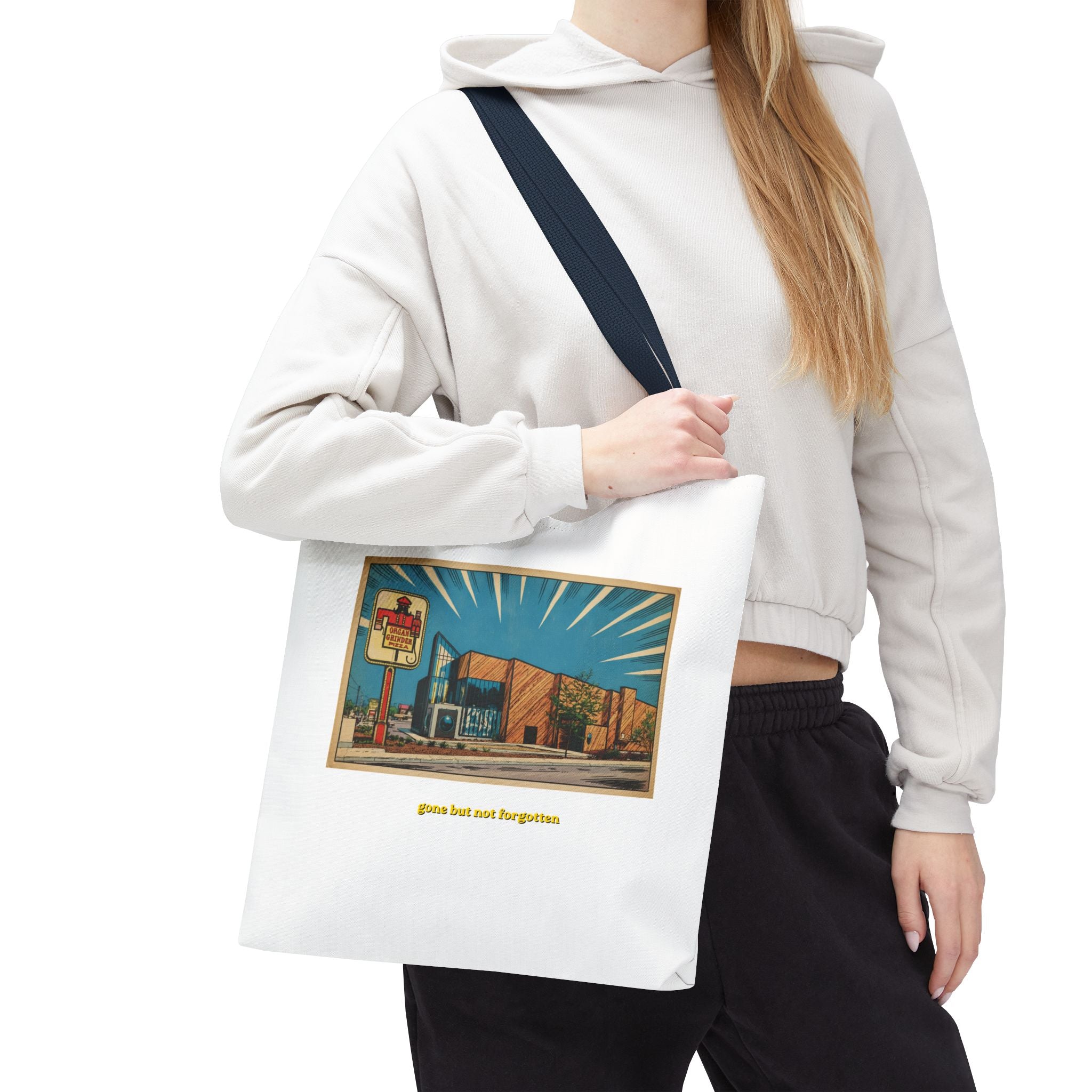 Organ Grinder (comic style) Tote