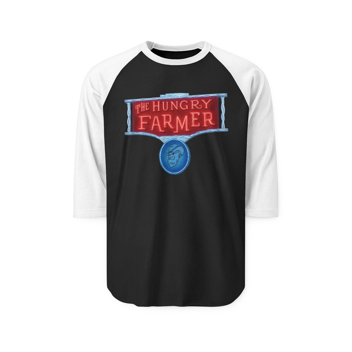 HUNGRY FARMER RESTAURANT | Retro Baseball Tee