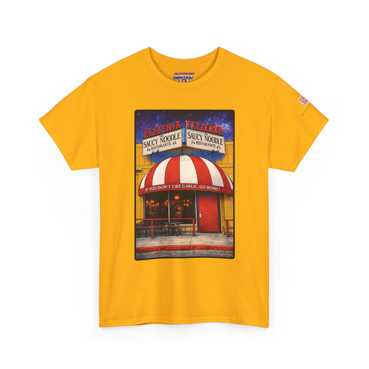 The Saucy Noodle - Garlic - vintage Denver gear