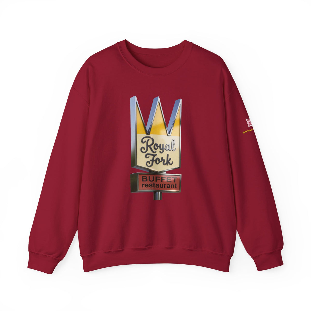 Royal Fork restaurant hi resolution digital style  | Native303 Sweatshirt