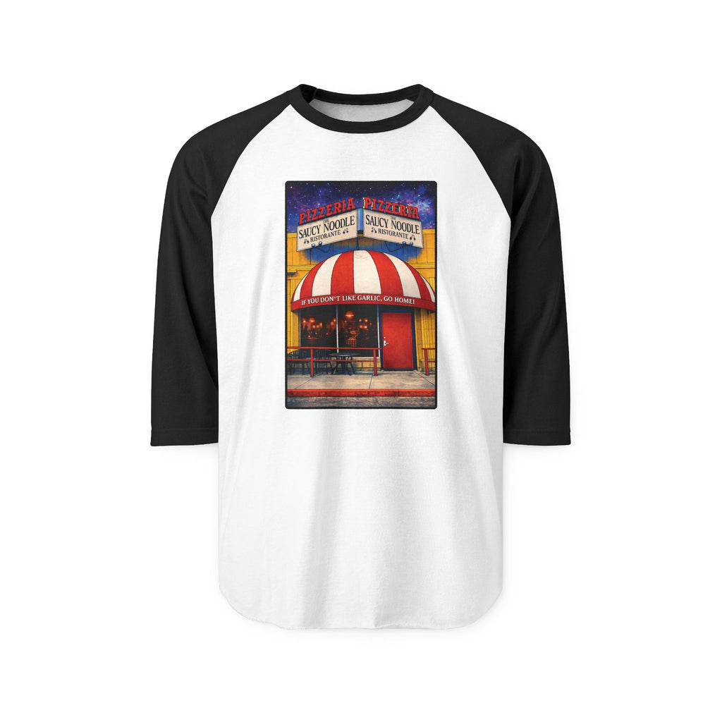 SAUCY NOODLE | Retro Baseball Tee