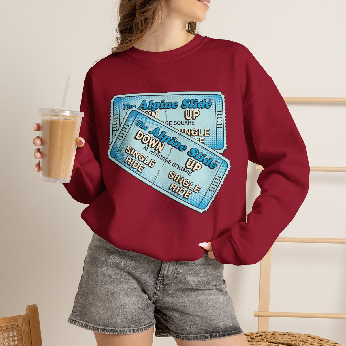 Alpine Slide at Heritage Square | Native303 Sweatshirt