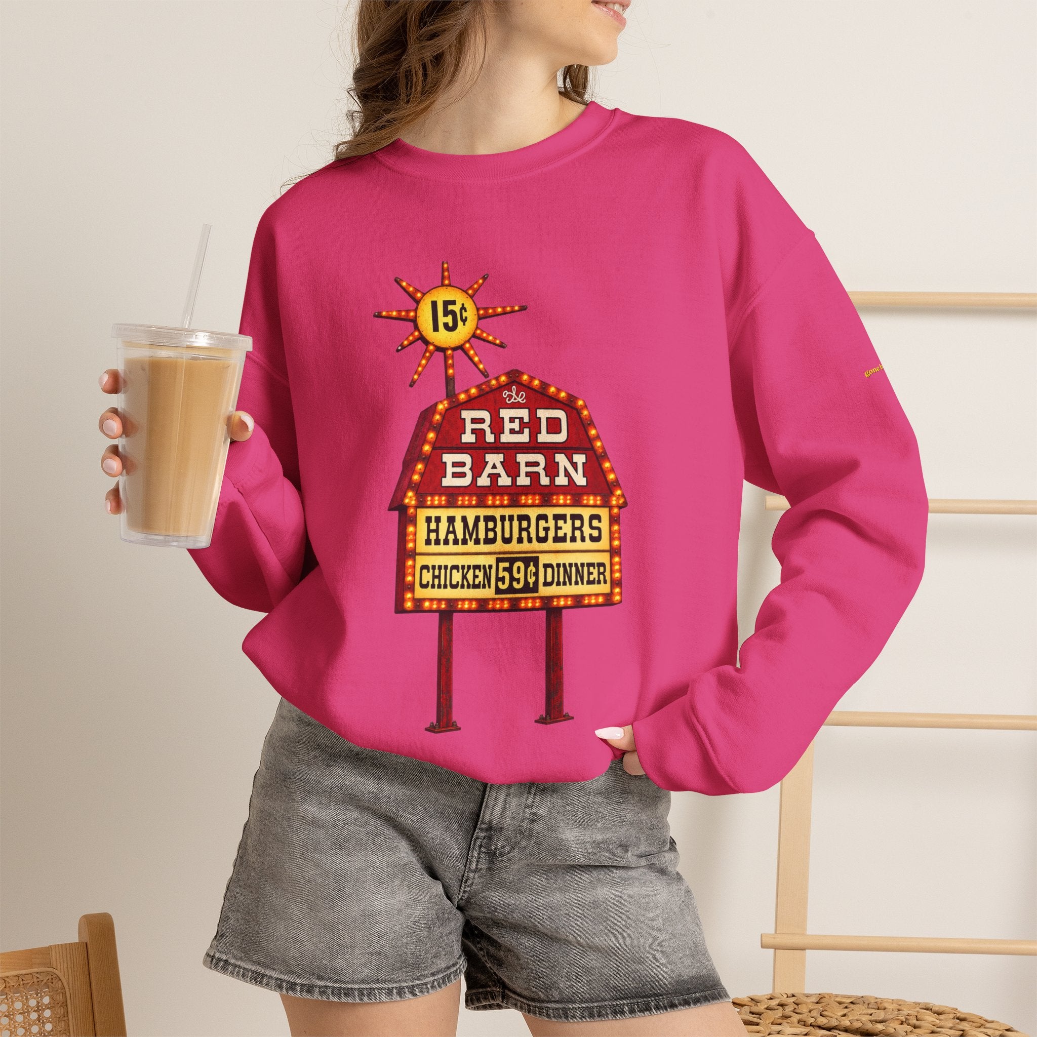 Red Barn sign | Native303 Sweatshirt