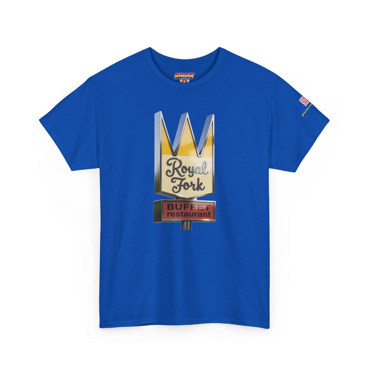 Royal Fork restaurant pop-art design - vintage Denver gear