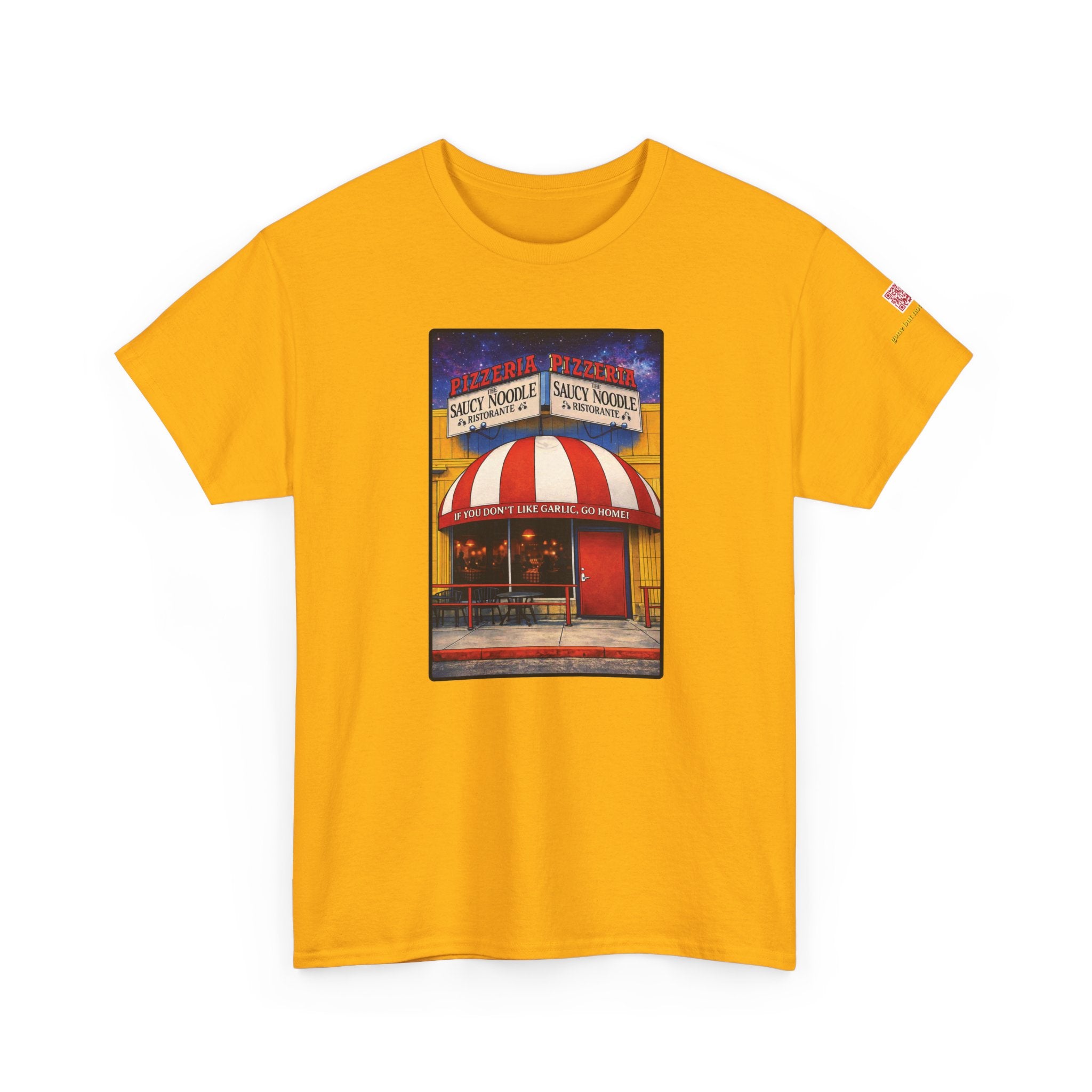 The Saucy Noodle - Garlic - vintage Denver gear