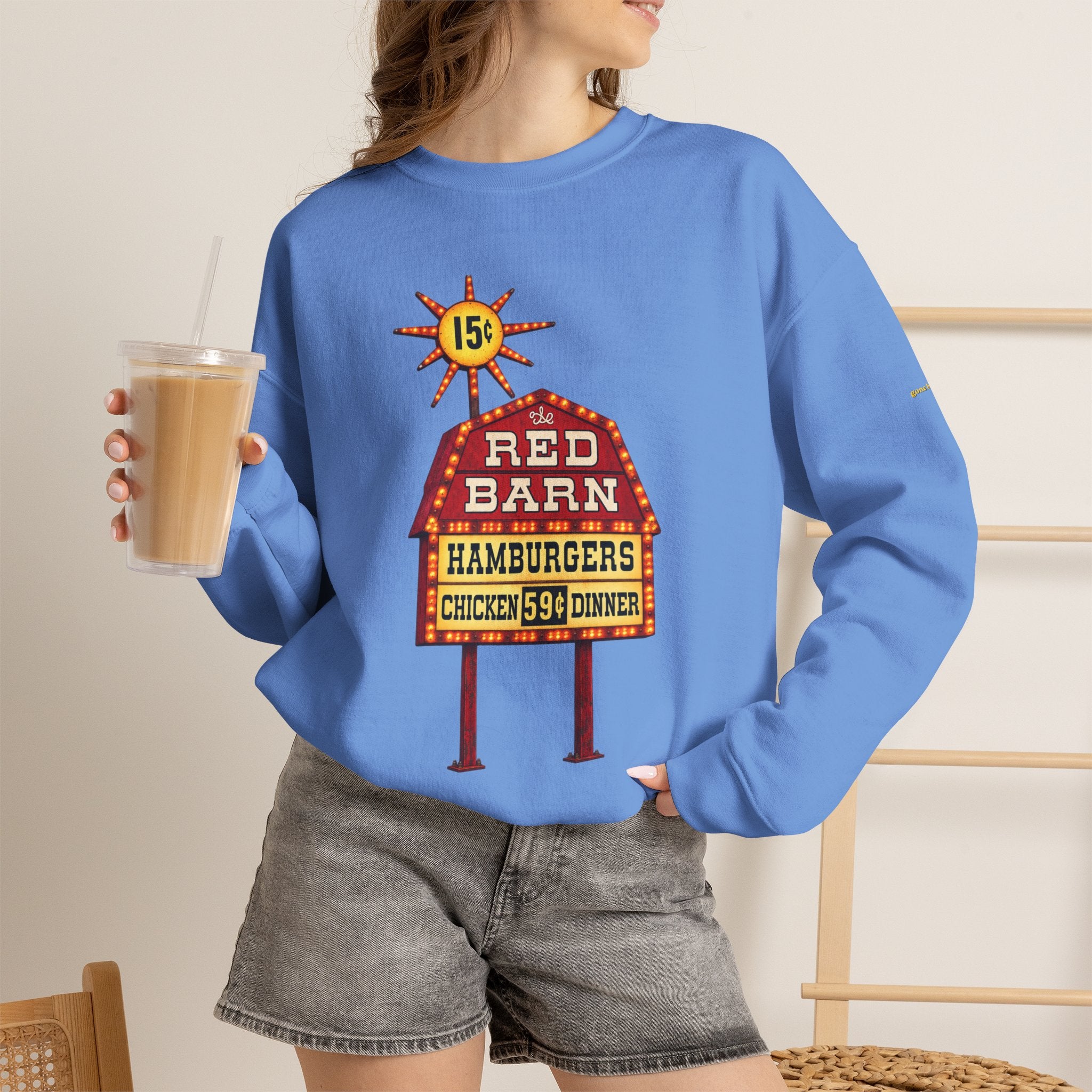 Red Barn sign | Native303 Sweatshirt