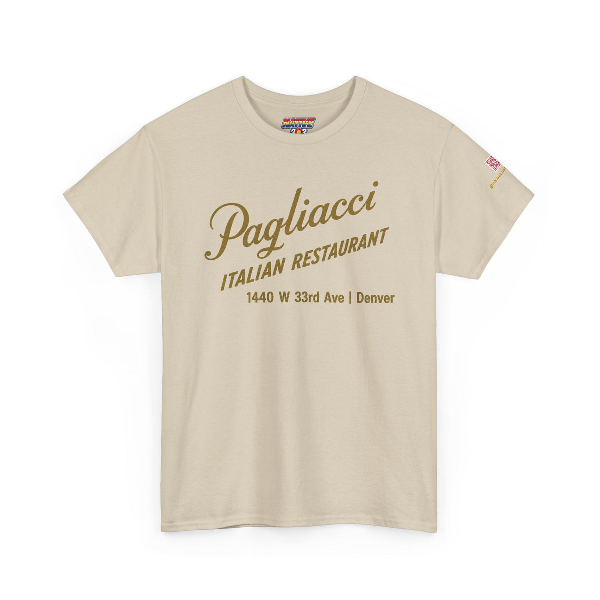 Pagliacci Italian restaurant - vintage Denver gear