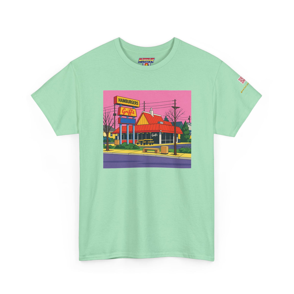 Griff's cartoon style - vintage Denver gear