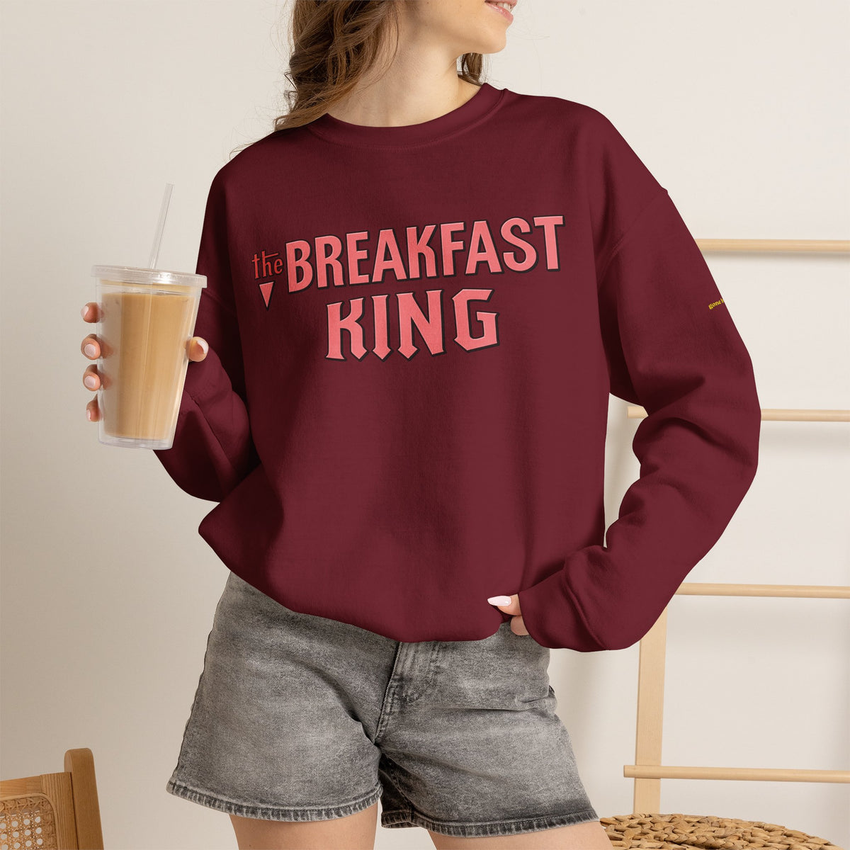 Breakfast King logo | Native303 Sweatshirt