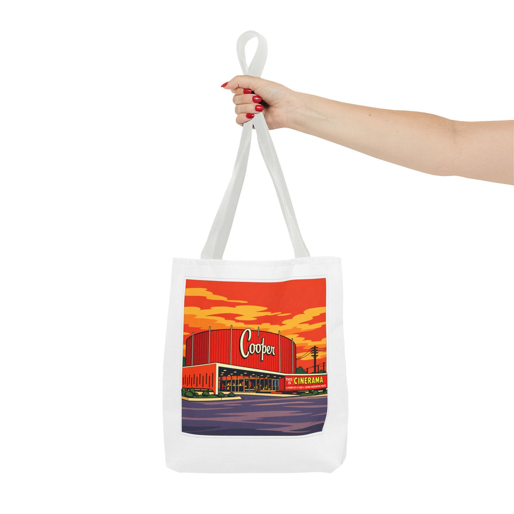 Cooper Theater (comic pop style) Tote