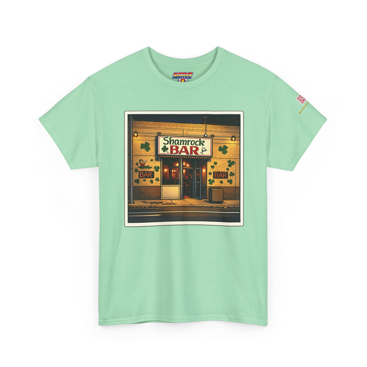 Shamrock Bar (nightscene) - vintage Colorado gear
