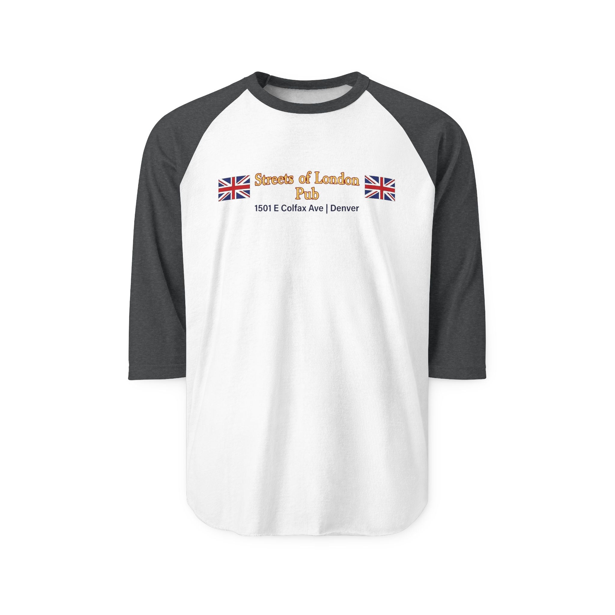 STREETS OF LONDON PUB | Vintage Denver Retro Baseball Tee
