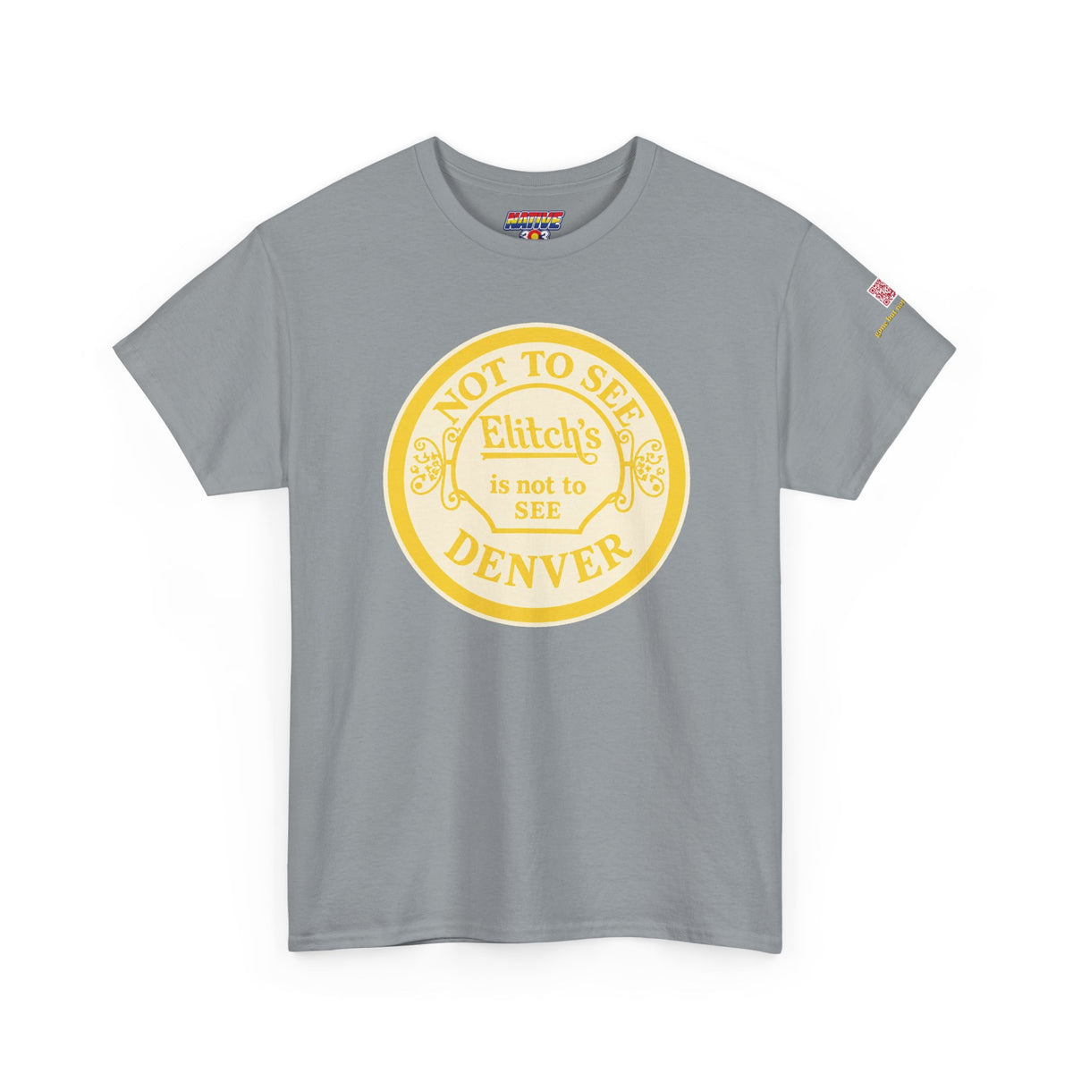 Elitch Gardens YELLOW - vintage Denver gear