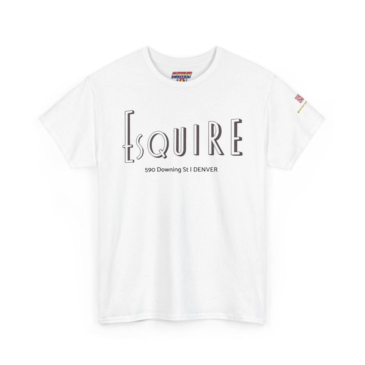 Esquire Theater logo - vintage Denver gear