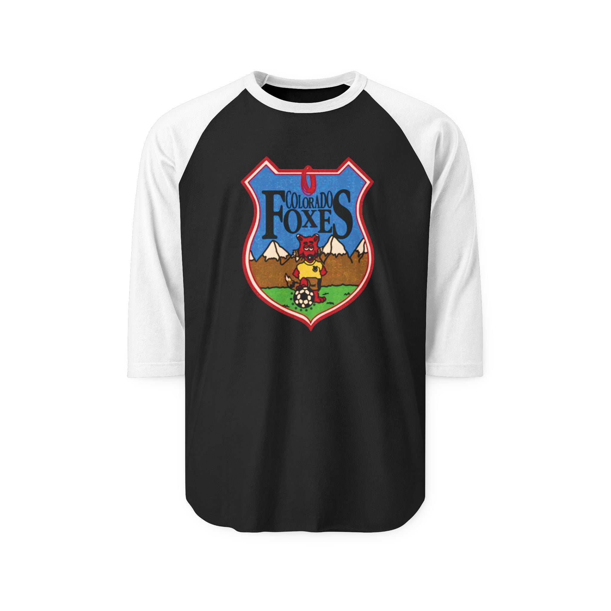 COLORADO FOXES Fox | Retro Baseball Tee