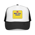 Apple Tree Shanty Trucker Hat — Vintage Sailboat Foam Cap