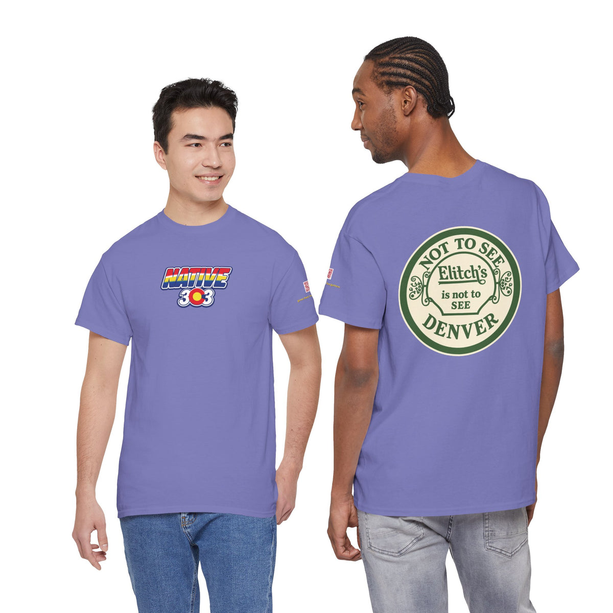 ELITCH GARDENS GREEN - vintage Colorado gear
