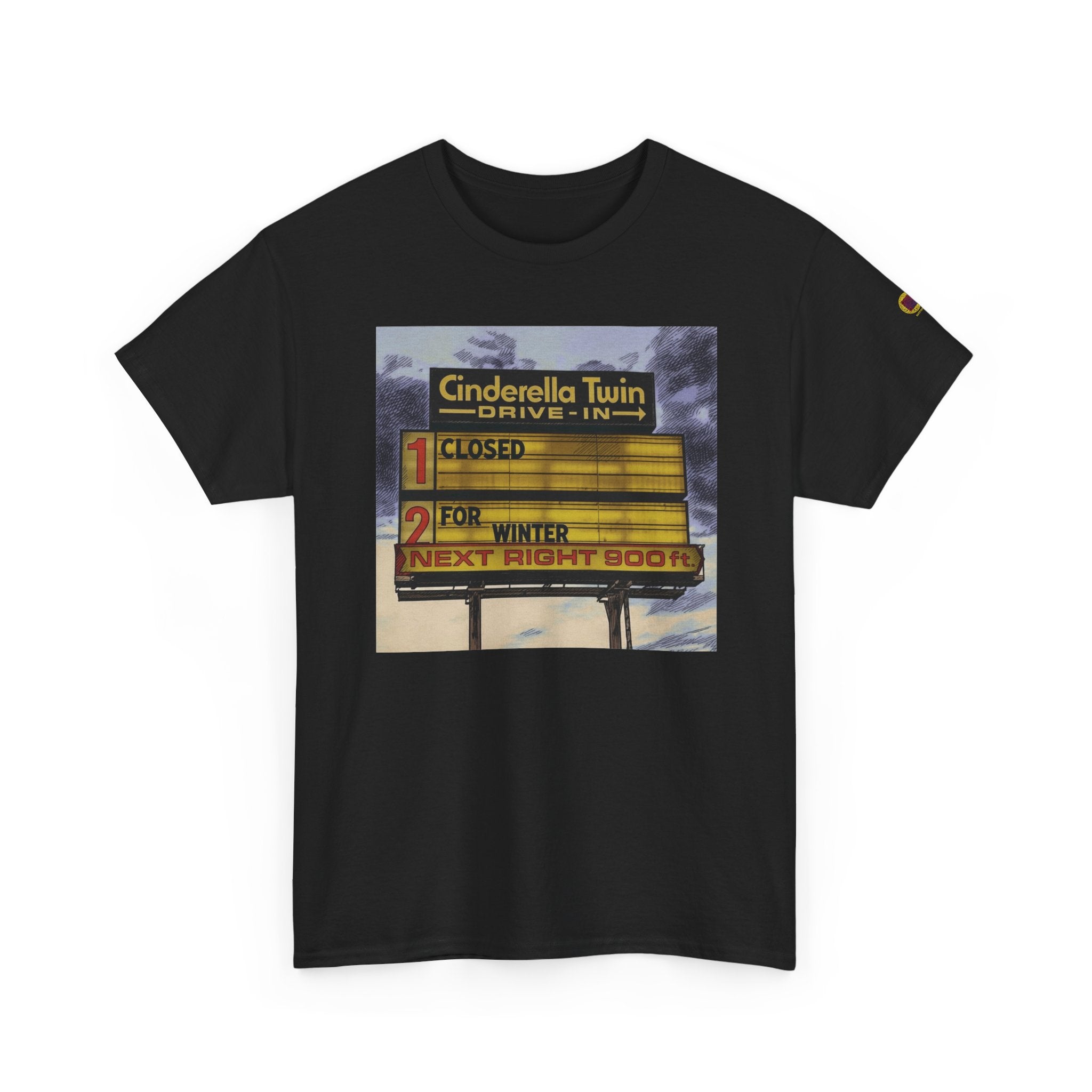 Cinderella Twin Drive In night sky - vintage Denver gear