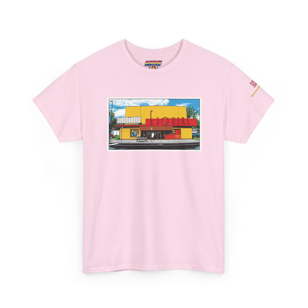 Esquire Theater pop art - vintage Denver gear