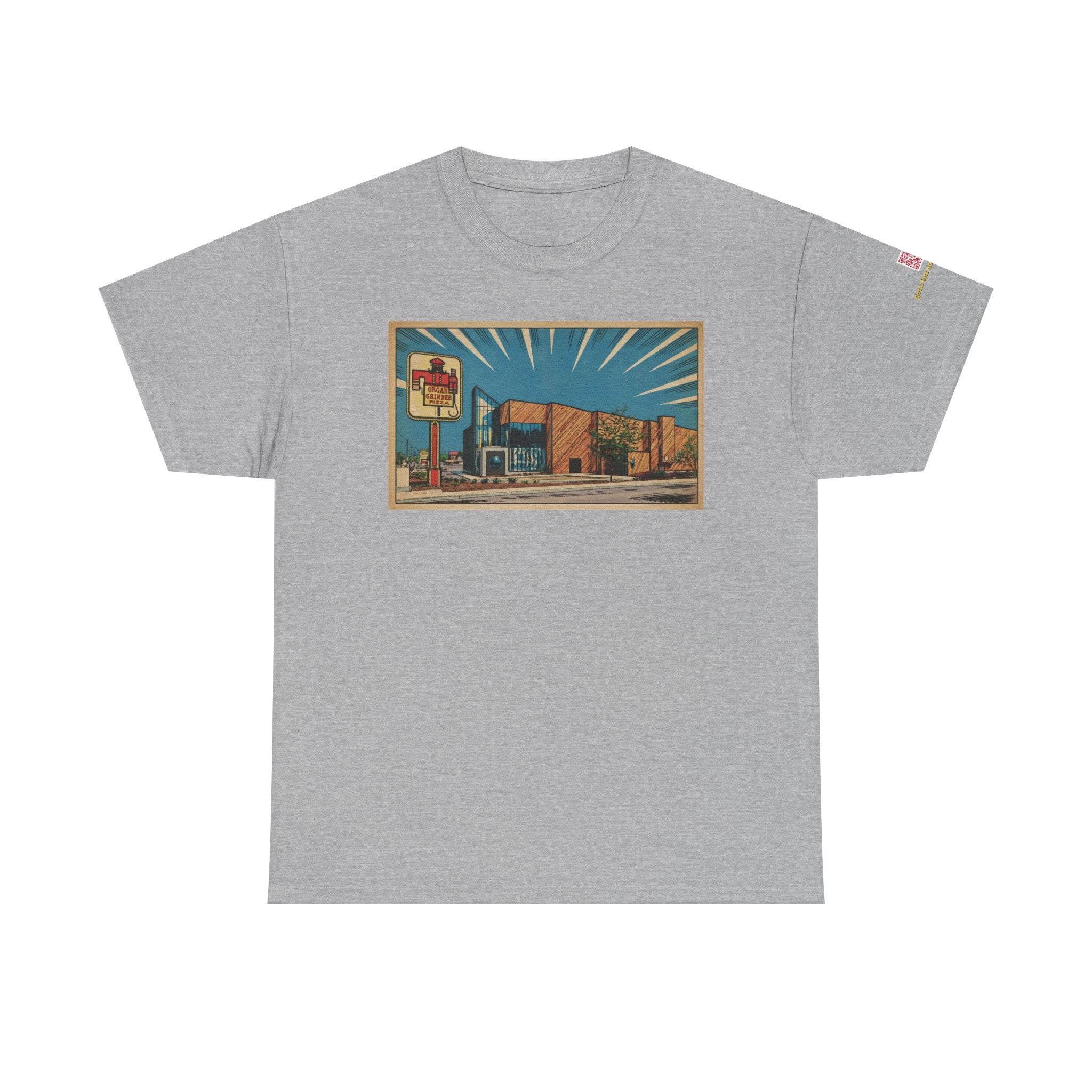 Organ Grinder comic style - vintage Denver gear
