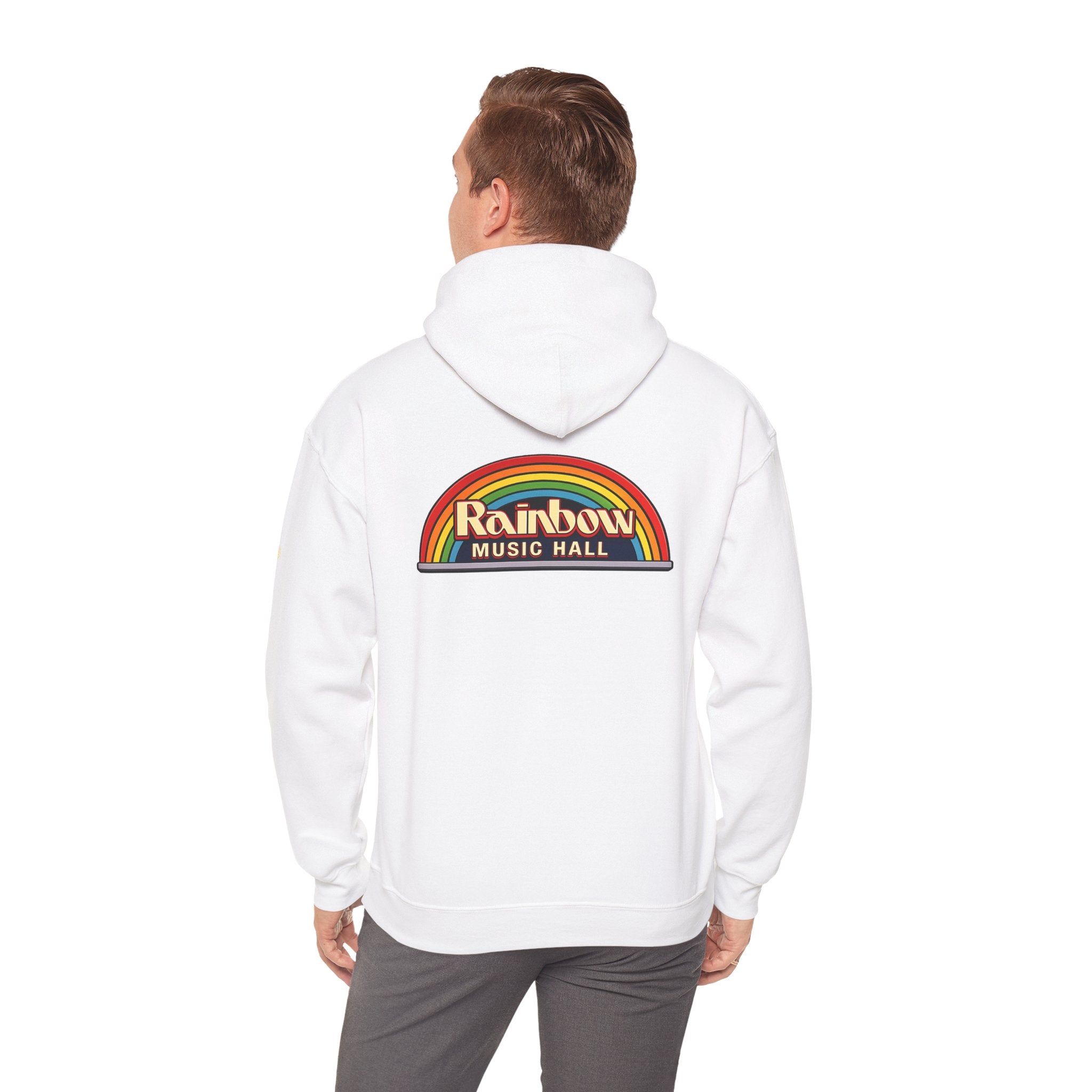 RAINBOW MUSIC HALL | Unisex Heavy Blend™ Hooded Sweatshirt
