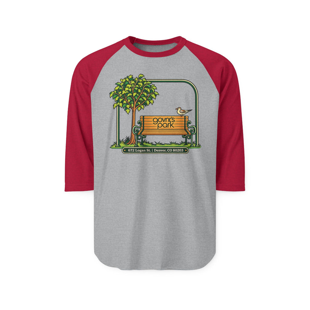 GOVNRS PARK | Retro Baseball Tee