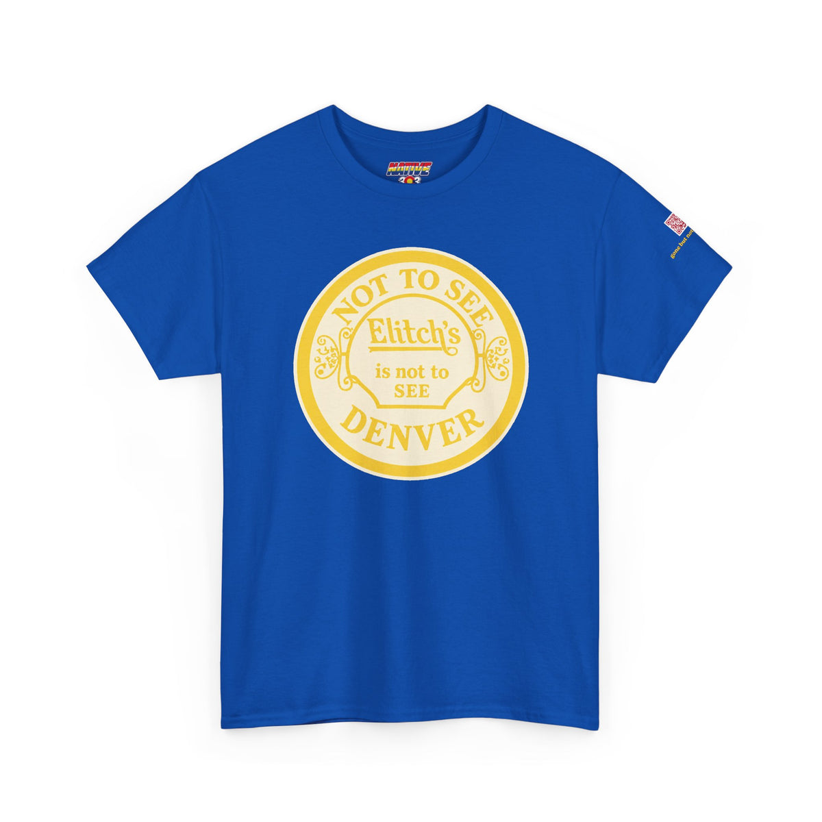 Elitch Gardens YELLOW - vintage Denver gear