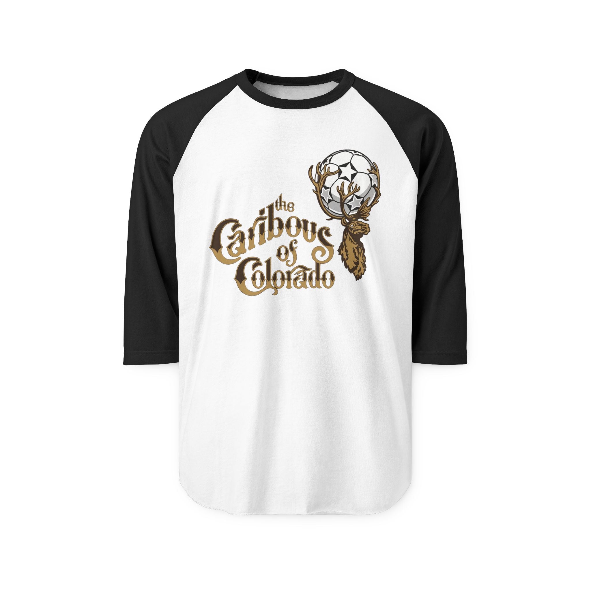 CARIBOU | Vintge Denver Retro Baseball Tee