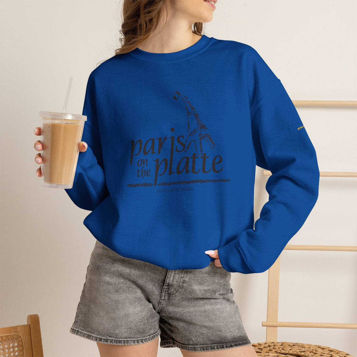 Paris on the Platte logo | Native303 Sweatshirt