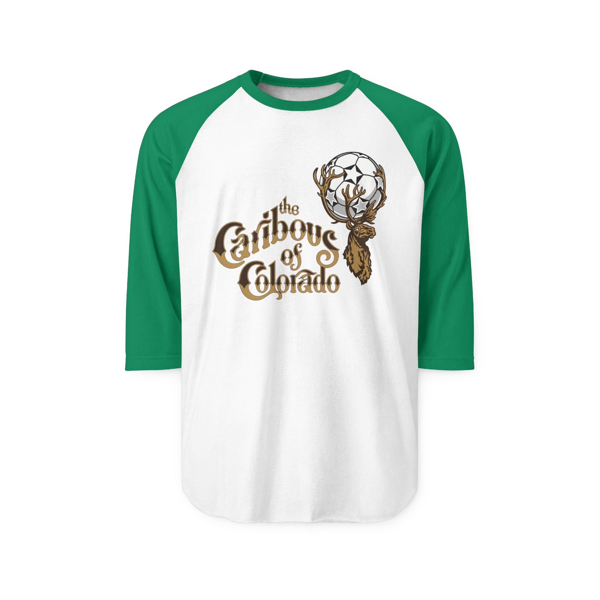 CARIBOU | Vintge Denver Retro Baseball Tee