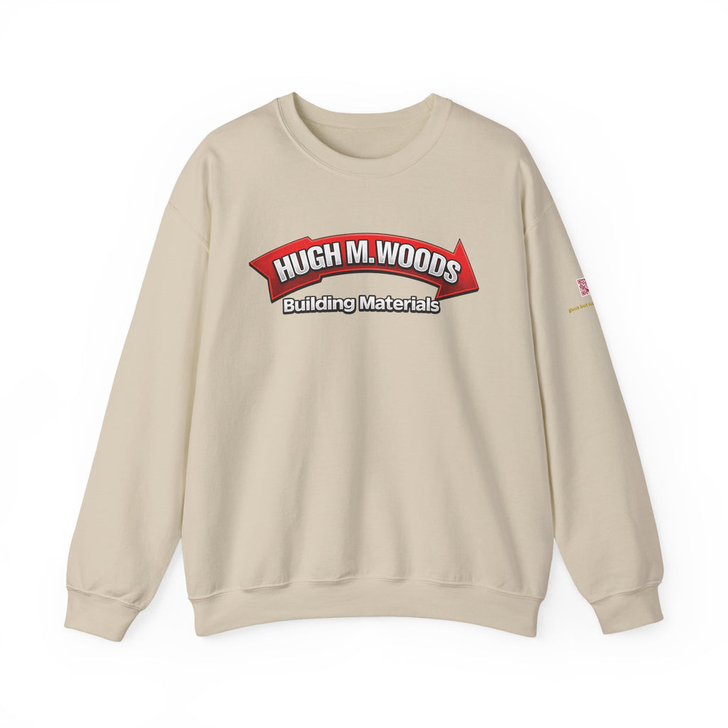 Hugh M Woods logo | Native303 Sweatshirt
