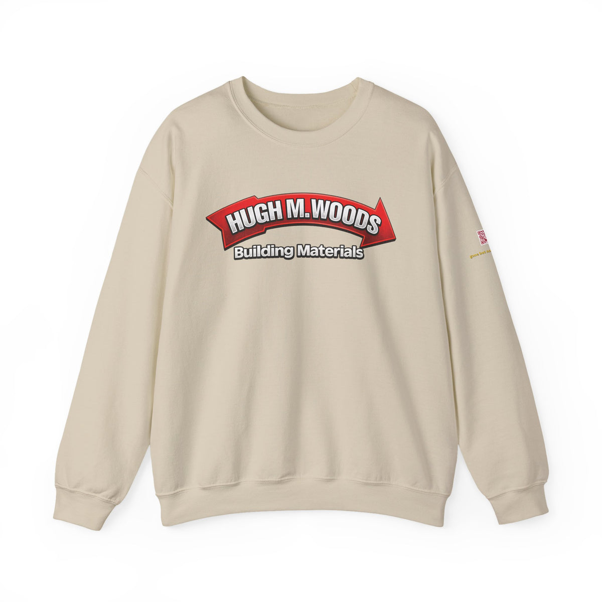 Hugh M Woods logo | Native303 Sweatshirt