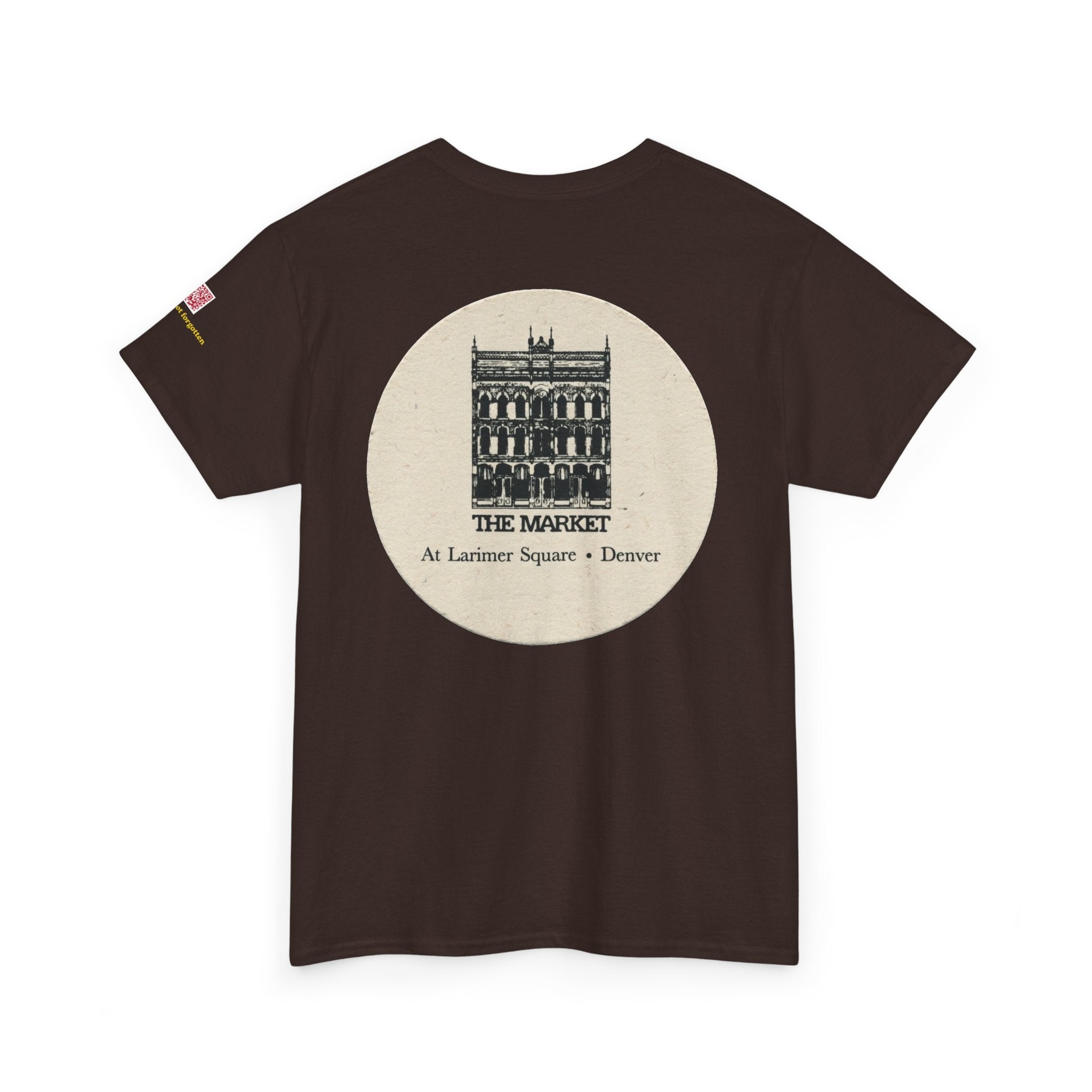 THE MARKET white coaster - vintage Colorado gear
