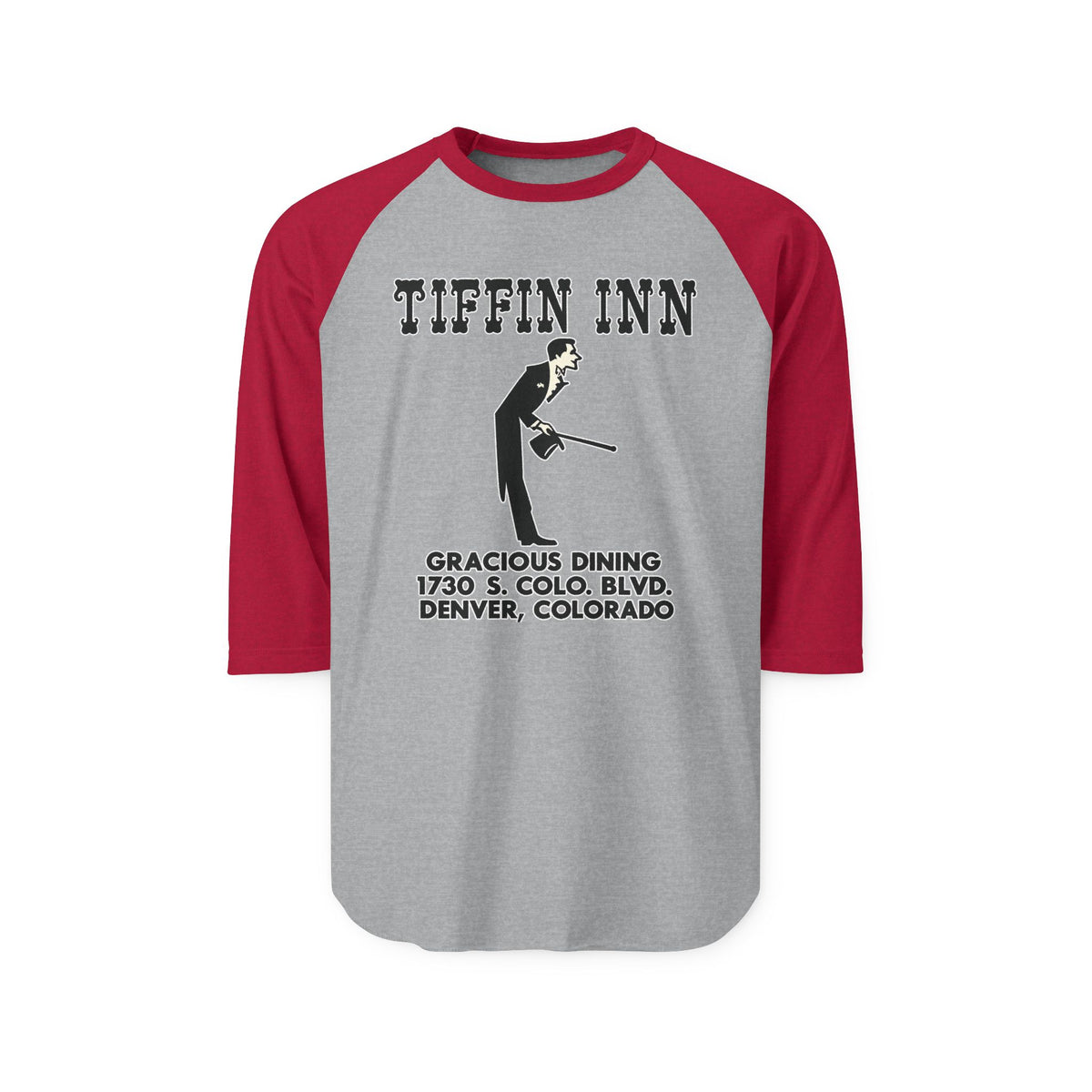 TIFFIN INN | Retro Baseball Tee