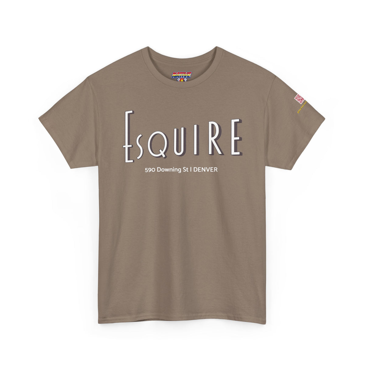 Esquire Theater logo - vintage Denver gear