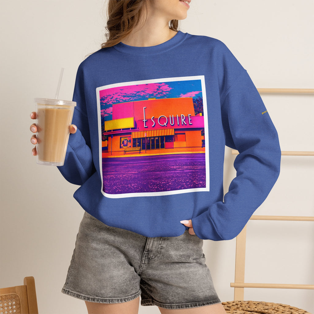 Esquire Theater (pop-art style)| Native303 Sweatshirt