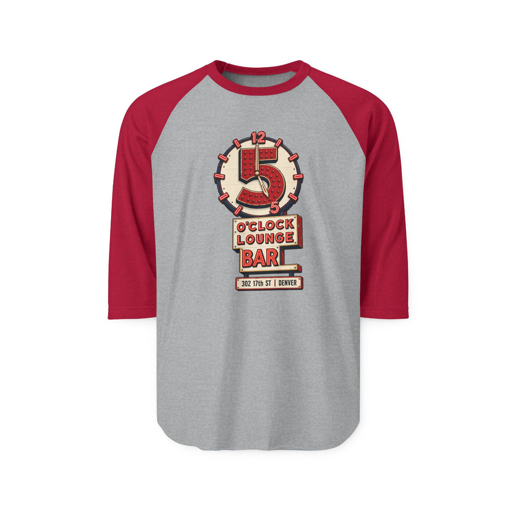 5 O’Clock Lounge | Retro Baseball Tee