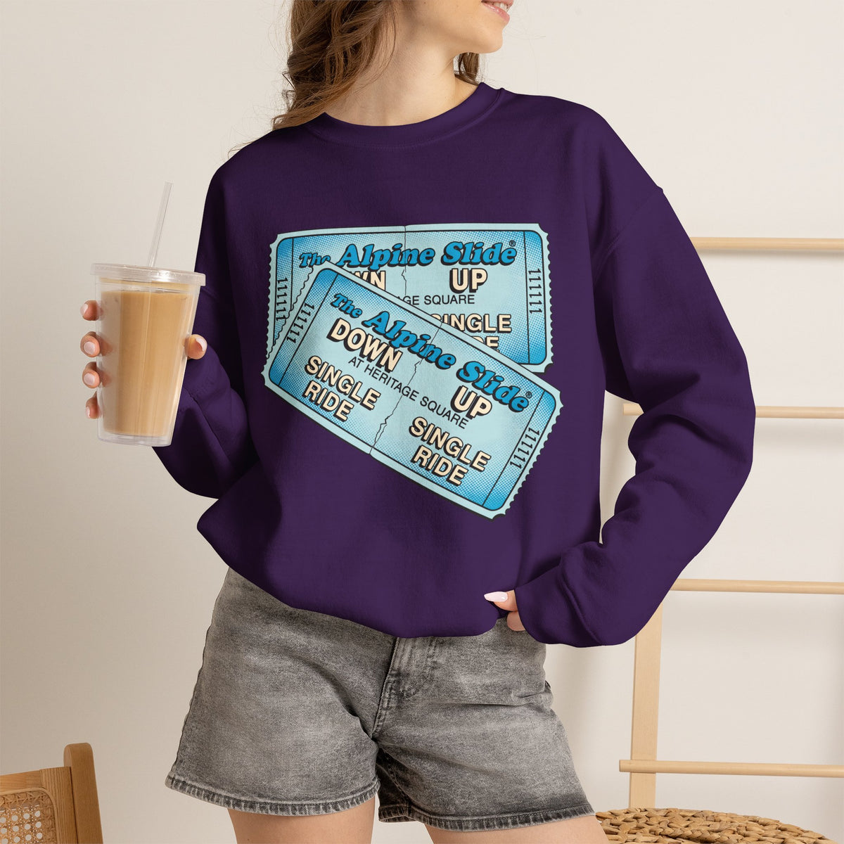 Alpine Slide at Heritage Square | Native303 Sweatshirt